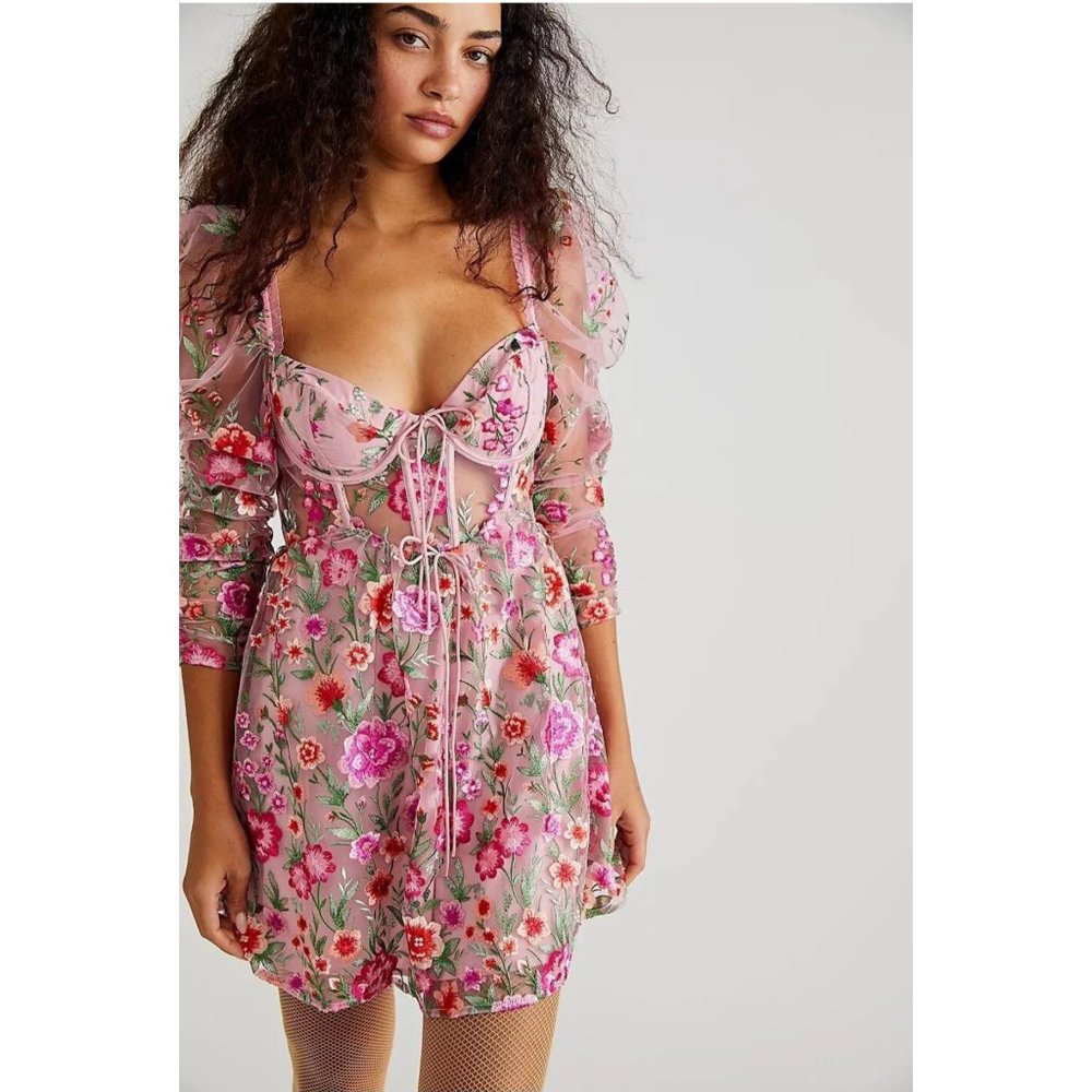 For love and lemons tayla mini dress